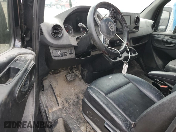 2021 Mercedes-Benz Sprinter Cargo with VIN W1Y4ECHY4MT059485, listed as a Copart auction lot 46794594 with 80,922 mi miles and . Bid and sale history available at carsss.com. Image 8.
