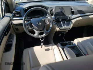 2023 Honda Odyssey Touring with VIN 5FNRL6H80PB024709, listed as a Copart auction lot 47594375 with Not Provided miles and Salvage Title. Bid and sale history available at DreamBid. Image 8.