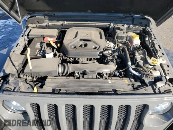 2021 Jeep Wrangler 80th Anniversary with VIN 1C4GJXAN8MW666671, listed as a Copart auction lot 89151305 with 22,628 mi miles and Salvage Title. Bid and sale history available at DreamBid. Image 11.