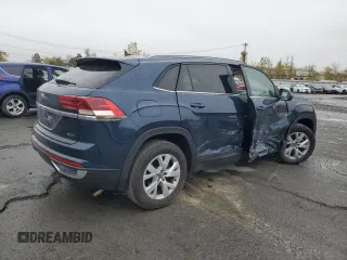2021 Volkswagen Atlas S with VIN 1V2GC2CA0MC209893, listed as a Copart auction lot 75984414 with 35,558 mi miles and Salvage title. Bid and sale history available at DreamBid. Image 3.