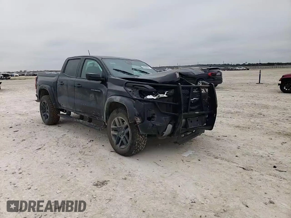 2023 Chevrolet Colorado 4WD Trail Boss with VIN 1GCPTEEK0P1205948, listed as a Copart auction lot 46364505 with 22,048 mi miles and Salvage Title. Bid and sale history available at carsss.com. Image 10.