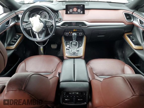 2018 Mazda CX-9 Signature with VIN JM3TCBEY8J0205427, listed as a Copart auction lot 55131585 with 123,812 mi miles and Salvage title. Bid and sale history available at DreamBid. Image 8.