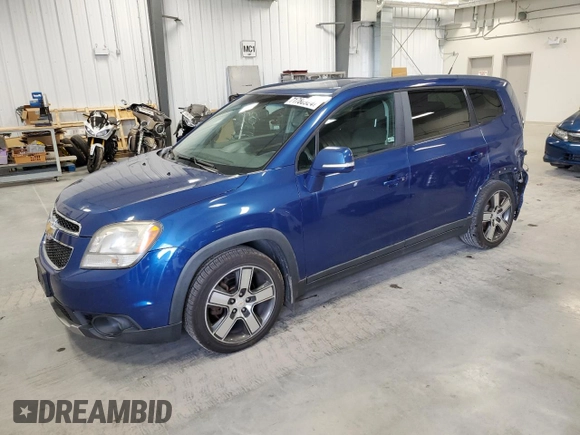 2014 Chevrolet Orlando z VIN KL77P2EK9EK542495, wystawiony jako Copart lot #71786924 z przebiegiem 210 349 mil mil oraz Szkody całkowita. Historia ofert i sprzedaży dostępna na DreamBid. Obrazek 1.