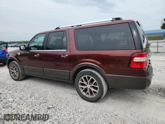 2015 Ford Expedition Max XLT with VIN 1FMJK1JT6FEF33622, listed as a Copart auction lot 59765295 with 160,625 mi miles and Salvage title. Bid and sale history available at DreamBid. Image 2.