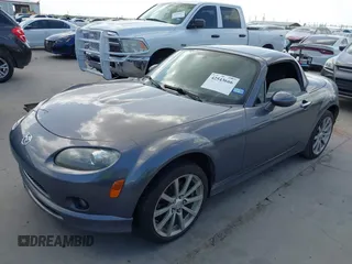 2008 Mazda MX-5 Miata Touring with VIN JM1NC26F580156079, listed as a IAAI auction lot 42543666 with 131,557 mi miles and . Bid and sale history available at DreamBid. Image 2.