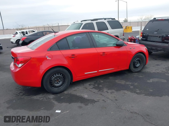 2014 Chevrolet Cruze LS with VIN 1G1PA5SG1E7182561, listed as a IAAI auction lot 41818810 with 162,415 mi miles and . Bid and sale history available at DreamBid. Image 4.