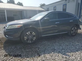 2015 Honda Crosstour EX-L with VIN 5J6TF2H5XFL000922, listed as a Copart auction lot 62638024 with 154,027 mi miles and Salvage Title. Bid and sale history available at carsss.com. Image 1.