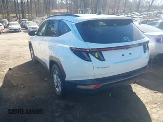 2023 Hyundai Tucson SEL with VIN 5NMJB3AE3PH258503, listed as a IAAI auction lot 41667615 with 51,879 mi miles and . Bid and sale history available at carsss.com. Image 3.