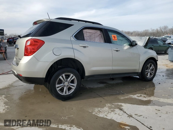2014 Chevrolet Equinox LT with VIN 2GNALCEK8E6358234, listed as a Copart auction lot 49142215 with 0 mi miles and Salvage Title. Bid and sale history available at carsss.com. Image 3.