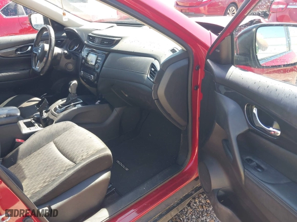 2017 Nissan Rogue SL with VIN JN8AT2MT1HW134475, listed as a IAAI auction lot 41762159 with 163,689 mi miles. Bid and sale history available at carsss.com. Image 5.