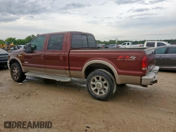 2006 Ford F-250 XL with VIN 1FTSW21P46ED58843, listed as a Copart auction lot 60709055 with 342,412 mi miles and Clean title. Bid and sale history available at DreamBid. Image 2.