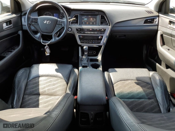 2016 Hyundai Sonata 2.4L Sport with VIN 5NPE34AF7GH267575, listed as a Copart auction lot 51304635 with 134,842 mi miles and Salvage Title. Bid and sale history available at carsss.com. Image 8.