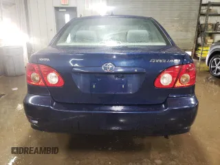 2008 Toyota Corolla CE with VIN 1NXBR32E38Z015519, listed as a Copart auction lot 52501595 with 164,796 mi miles and Salvage Title. Bid and sale history available at DreamBid. Image 6.