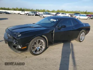 2012 Dodge Challenger SXT Plus with VIN 2C3CDYAG7CH217397, listed as a Copart auction lot 48550045 with 108,025 mi miles and Salvage Title. Bid and sale history available at carsss.com. Image 1.