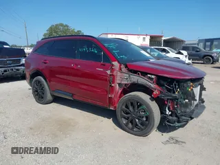 2023 Kia Sorento SX z VIN 5XYRKDLF0PG237780, wystawiony jako IAAI lot #42083362 z przebiegiem 21 752 mil mil oraz . Historia ofert i sprzedaży dostępna na DreamBid. Obrazek 1.