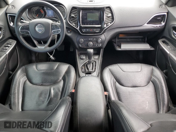 2019 Jeep Cherokee Limited z VIN 1C4PJMDN5KD148701, wystawiony jako Copart lot #56031085 z przebiegiem 118 988 mil mil oraz Szkoda całkowita • Salvage title. Historia ofert i sprzedaży dostępna na DreamBid. Obrazek 8.