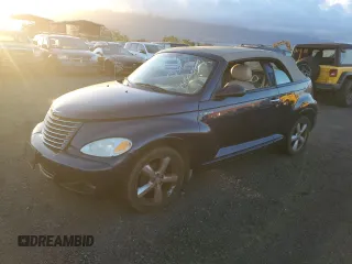 2005 Chrysler PT Cruiser GT with VIN 3C3AY75S45T336734, listed as a Copart auction lot 74562924 with 77,762 mi miles and Clean Title. Bid and sale history available at DreamBid. Image 1.