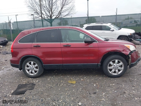 2007 Honda CR-V EX with VIN JHLRE48567C045066, listed as a IAAI auction lot 41949642 with 215,933 mi miles. Bid and sale history available at carsss.com. Image 13.