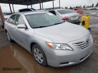 2007 Toyota Camry CE with VIN JTNBE46K173068001, listed as a IAAI auction lot 41736370 with 191,839 mi miles. Bid and sale history available at carsss.com. Image 1.