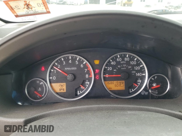 2006 Nissan Pathfinder SE z VIN 5N1AR18W96C664437, wystawiony jako Copart lot #53240165 z przebiegiem 168 019 mil mil oraz Szkoda całkowita • Salvage title. Historia ofert i sprzedaży dostępna na DreamBid. Obrazek 9.
