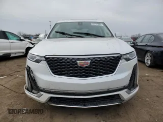 2024 Cadillac XT6 AWD Premium Luxury with VIN 1GYKPDRS0RZ759007, listed as a Copart auction lot 44117035 with 10,037 mi miles and Salvage title. Bid and sale history available at DreamBid. Image 5.