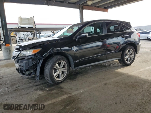 2013 Acura RDX Tech Pkg with VIN 5J8TB3H58DL019703, listed as a Copart auction lot 48632685 with 157,582 mi miles and Salvage Title. Bid and sale history available at carsss.com. Image 1.