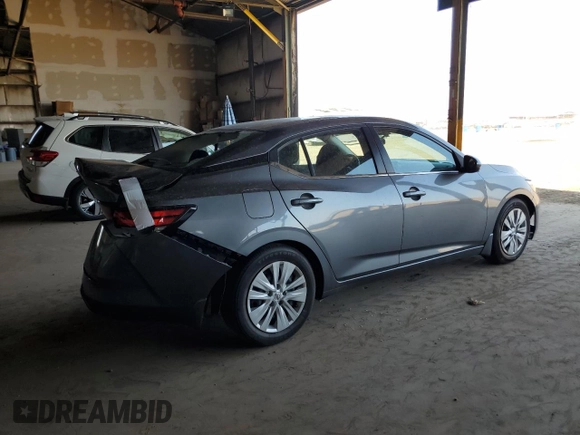 2021 Nissan Sentra S with VIN 3N1AB8BV1MY230151, listed as a Copart auction lot 64631504 with 50,436 mi miles and Salvage Title. Bid and sale history available at DreamBid. Image 3.