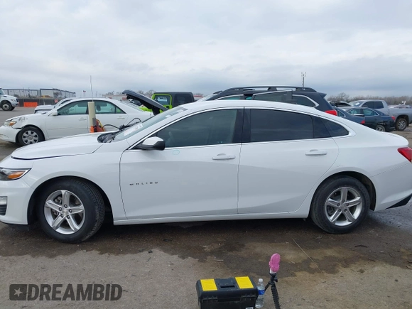 2020 Chevrolet Malibu LS with VIN 1G1ZB5ST4LF150158, listed as a IAAI auction lot 41174386 with 46,979 mi miles and . Bid and sale history available at DreamBid. Image 14.