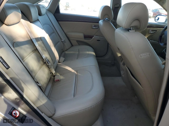 2006 Hyundai Azera SE with VIN KMHFC46F36A049549, listed as a Copart auction lot 75206174 with 82,617 mi miles and Salvage Title. Bid and sale history available at carsss.com. Image 10.