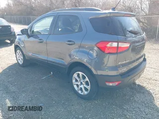 2019 Ford EcoSport SE with VIN MAJ3S2GE7KC301957, listed as a IAAI auction lot 41801182 with 81,525 mi miles and . Bid and sale history available at DreamBid. Image 3.