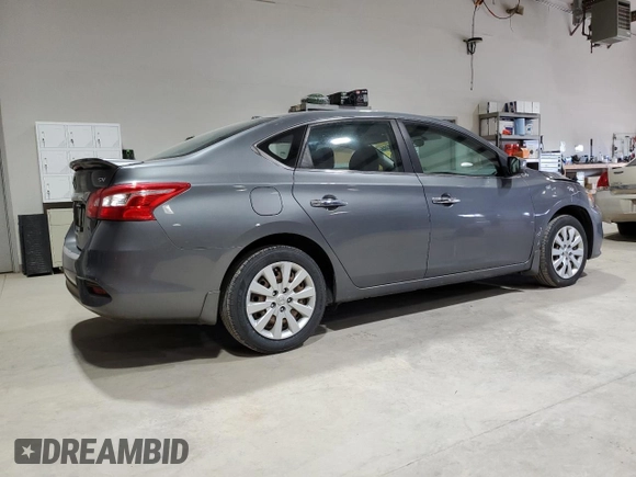 2016 Nissan Sentra S with VIN 3N1AB7AP5GL649232, listed as a Copart auction lot 52609385 with 139,428 mi miles and Salvage Title. Bid and sale history available at carsss.com. Image 3.