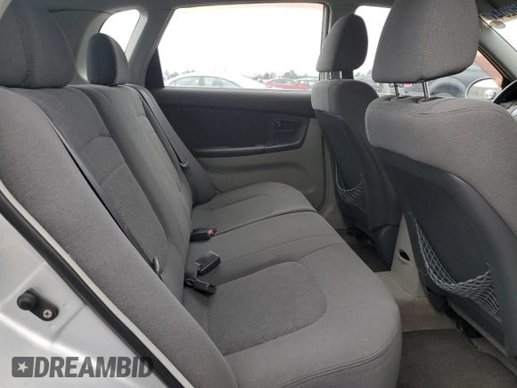2005 Kia Spectra with VIN KNAFE161055128022, listed as a Copart auction lot 85615204 with 105,444 mi miles and Clean Title. Bid and sale history available at DreamBid. Image 10.