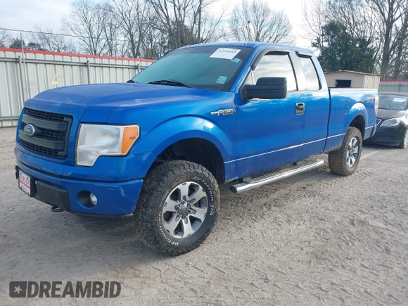 2014 Ford F-150 XL with VIN 1FTFX1EF1EFC85059, listed as a IAAI auction lot 41524443 with 85,882 mi miles. Bid and sale history available at carsss.com. Image 17.