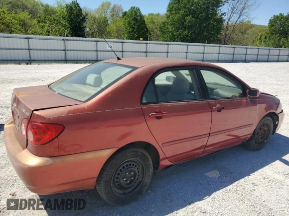 2008 Toyota Corolla CE with VIN 1NXBR32E78Z044182, listed as a Copart auction lot 53269745 with 255,828 mi miles and Clean Title. Bid and sale history available at DreamBid. Image 3.
