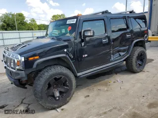 2006 Hummer H2 with VIN 5GRGN23U26H100264, listed as a Copart auction lot 58083494 with 169,104 mi miles and Salvage Title. Bid and sale history available at carsss.com. Image 1.