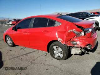 2018 Chevrolet Cruze LS with VIN 1G1BC5SM4J7224242, listed as a Copart auction lot 41511795 with 63,646 mi miles and Salvage Title. Bid and sale history available at DreamBid. Image 2.