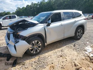 2024 Toyota Highlander LE with VIN 5TDKDRAH7RS544141, listed as a Copart auction lot 56676805 with 20,661 mi miles and Salvage title. Bid and sale history available at DreamBid. Image 1.