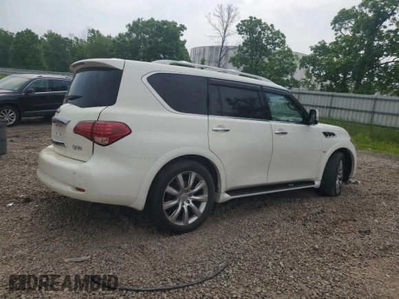 2014 Infiniti QX80 с VIN JN8AZ2NEXE9067609, выставлен на аукционе Copart как лот 60475915 с пробегом 140 974 миль миль и Списание • Salvage title. История ставок и продаж доступна на DreamBid. Изображение 3.