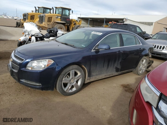 2011 Chevrolet Malibu LT w/2LT with VIN 1G1ZD5E11BF370862, listed as a Copart auction lot 48486345 with 74,878 mi miles and Salvage Title. Bid and sale history available at carsss.com. Image 1.