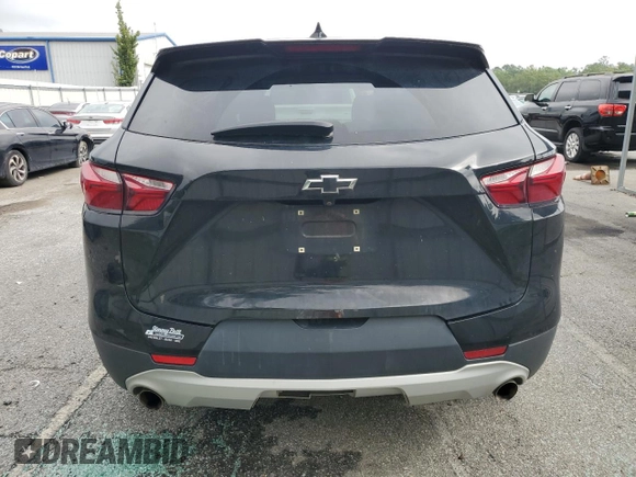 2021 Chevrolet Blazer LT with VIN 3GNKBBRA1MS571741, listed as a Copart auction lot 58032795 with 72,148 mi miles and Salvage title. Bid and sale history available at DreamBid. Image 6.