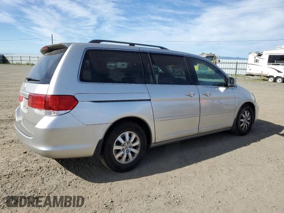 2008 Honda Odyssey EX-L with VIN 5FNRL387X8B417950, listed as a Copart auction lot 52579045 with 166,831 mi miles and Salvage Title. Bid and sale history available at carsss.com. Image 3.