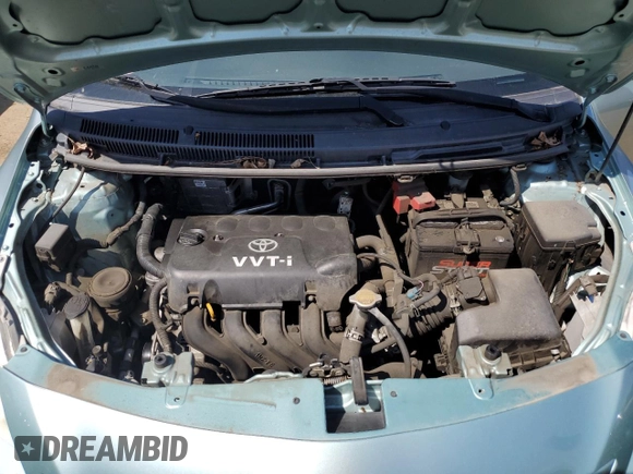 2008 Toyota Yaris with VIN JTDBT923481241884, listed as a Copart auction lot 54702185 with 82,053 mi miles and Salvage Title. Bid and sale history available at DreamBid. Image 11.