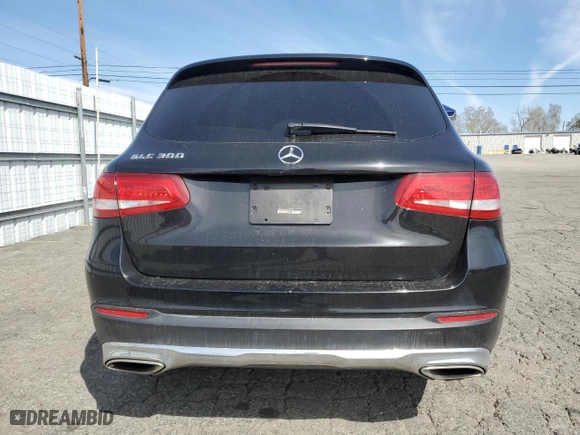 2016 Mercedes-Benz GLC with VIN WDC0G4JBXGF063126, listed as a Copart auction lot 48422275 with 132,655 mi miles and Salvage Title. Bid and sale history available at carsss.com. Image 6.
