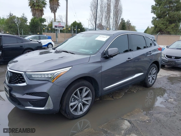 2020 Acura RDX w/Technology Pkg with VIN 5J8TC1H58LL012668, listed as a IAAI auction lot 41736472 with 1 mi miles. Bid and sale history available at carsss.com. Image 17.