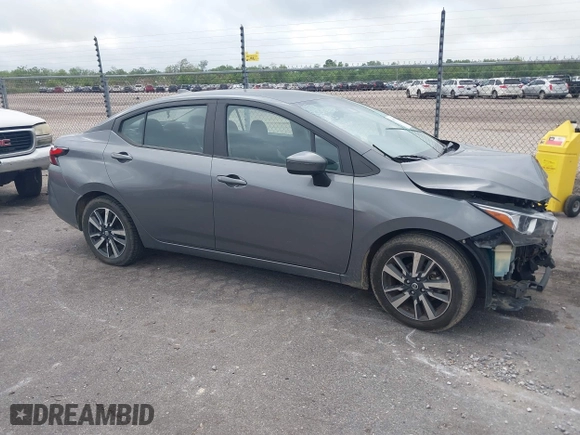 2021 Nissan Versa SV with VIN 3N1CN8EV8ML831968, listed as a IAAI auction lot 41897775 with 82,392 mi miles. Bid and sale history available at carsss.com. Image 13.