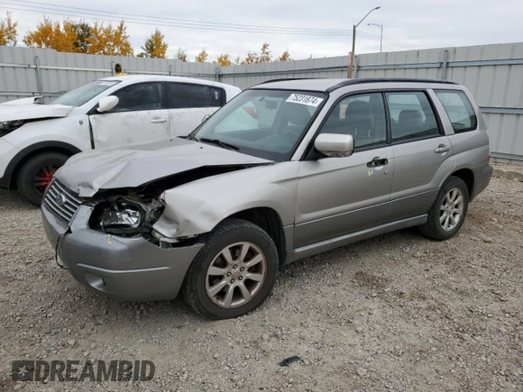 2007 Subaru Forester X w/Premium Pkg with VIN JF1SG65677H707604, listed as a Copart auction lot 75231874 with 279,068 mi miles and Salvage Title. Bid and sale history available at carsss.com. Image 1.