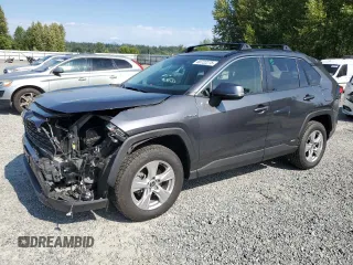 2020 Toyota RAV4 Hybrid XLE with VIN JTMR6RFV8LD001732, listed as a Copart auction lot 60722275 with 41,992 mi miles and Salvage title. Bid and sale history available at DreamBid. Image 1.