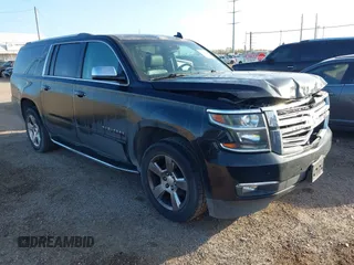 2016 Chevrolet Suburban LTZ with VIN 1GNSCJKC9GR212874, listed as a IAAI auction lot 41125926 with 82,714 mi miles and . Bid and sale history available at DreamBid. Image 1.