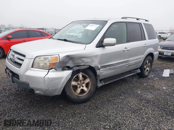 2007 Honda Pilot EX with VIN 2HKYF184X7H511937, listed as a IAAI auction lot 40992172 with 250,940 mi miles. Bid and sale history available at carsss.com. Image 18.