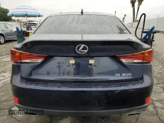 2019 Lexus IS with VIN JTHBA1D28K5100097, listed as a Copart auction lot 50593915 with 7,187 mi miles and Salvage Title. Bid and sale history available at carsss.com. Image 6.